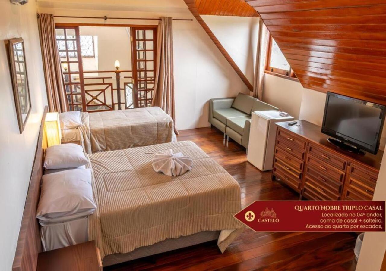 Hotel Castelo Nacional Inn กังโปสดูจอร์เดา ภายนอก รูปภาพ
